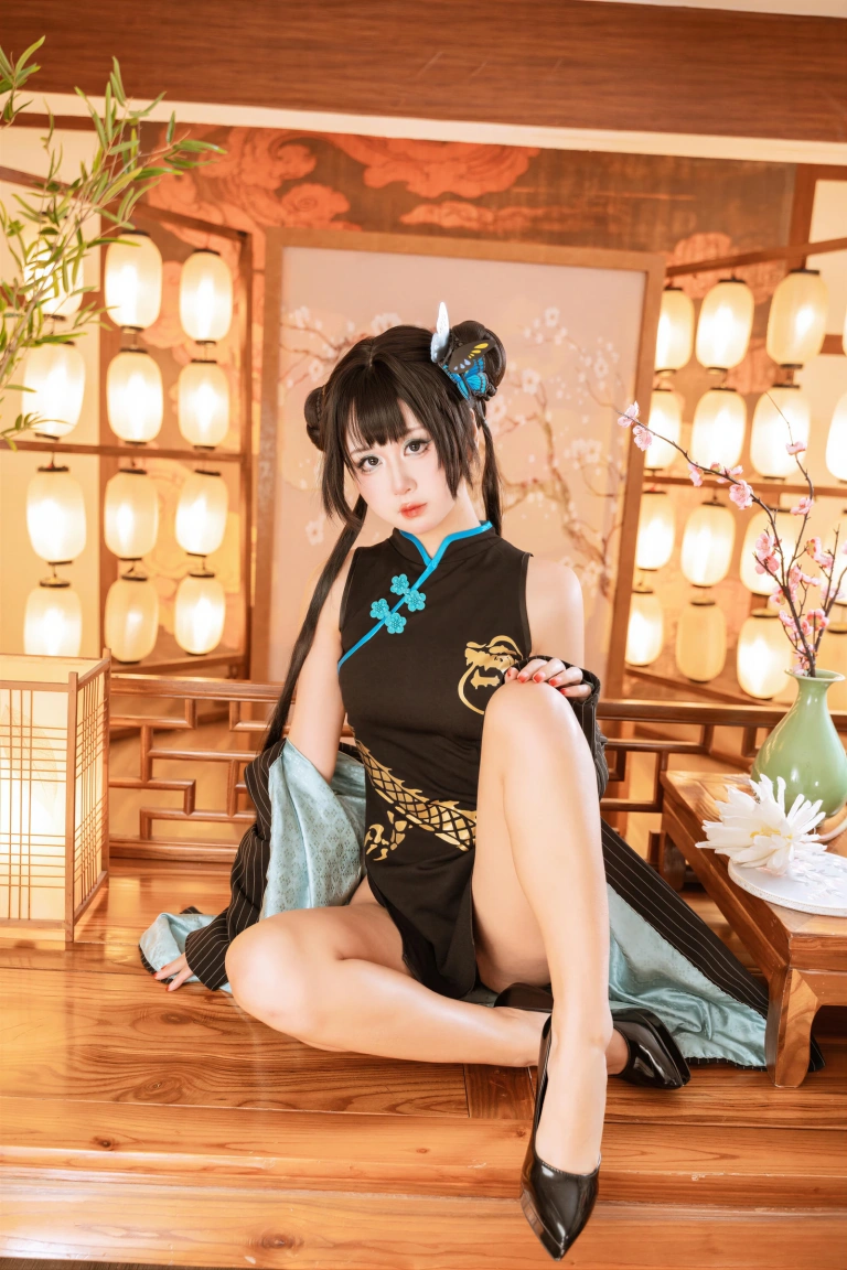 萌芽儿o0《龙华妃咲》主题写真：64张全套美图