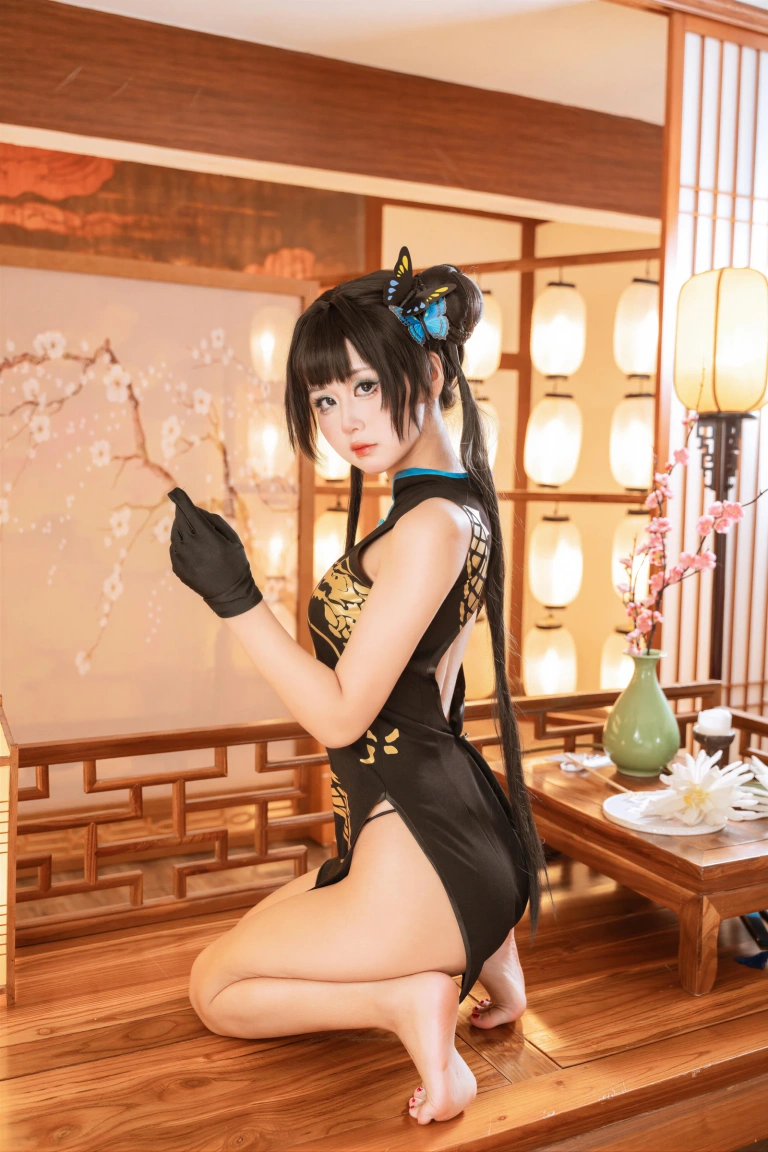 萌芽儿o0《龙华妃咲》主题写真：64张全套美图