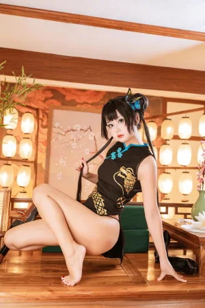 萌芽儿o0《龙华妃咲》主题写真：64张全套美图