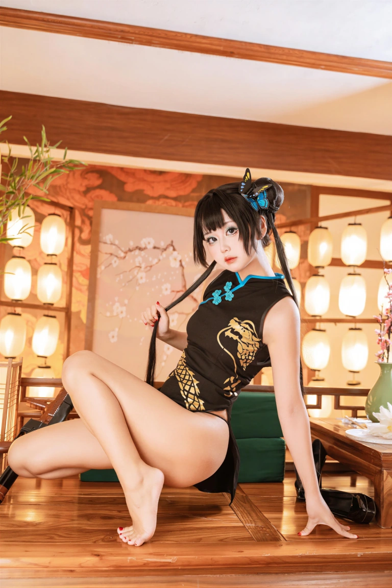 萌芽儿o0《龙华妃咲》主题写真：64张全套美图