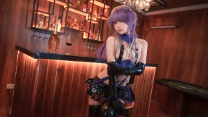 Quan冉有点饿《魅魔兔》主题写真：18张全套美图