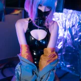 Quan冉有点饿《LUNA 高叉兔女郎》主题写真：28张全套美图