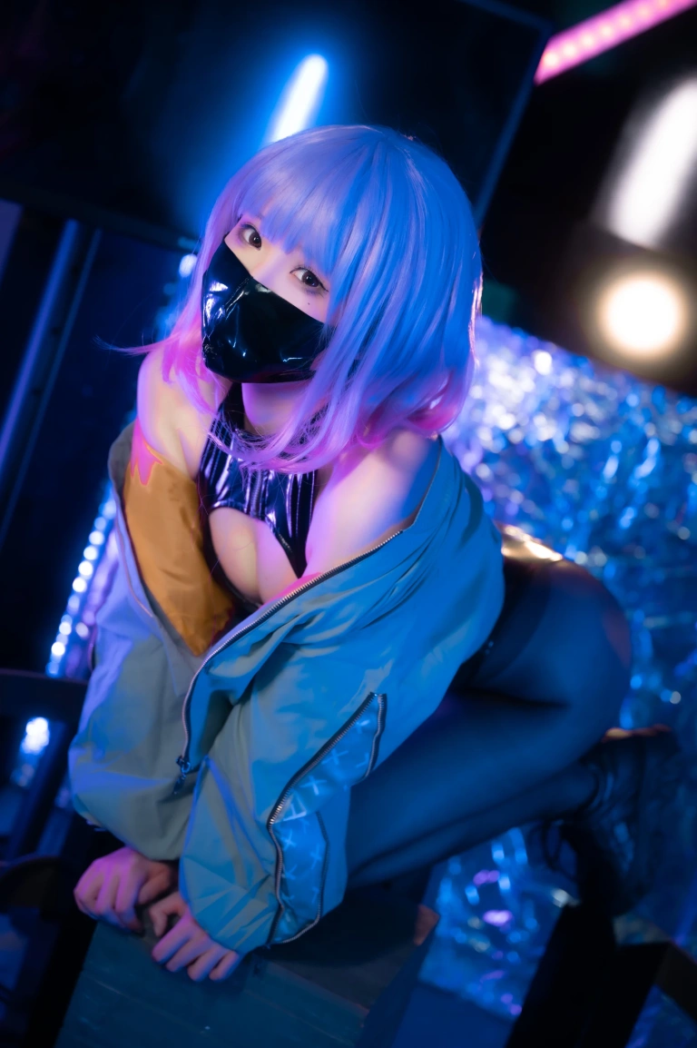 Quan冉有点饿《LUNA 高叉兔女郎》主题写真：28张全套美图