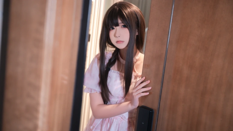 Quan冉有点饿《潜入》主题写真：21张全套美图