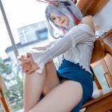 Quan冉有点饿《申鹤同人礼服》主题写真：54张全套美图