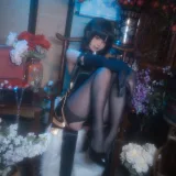 Quan冉有点饿《镇海旗袍》主题写真：44张全套美图