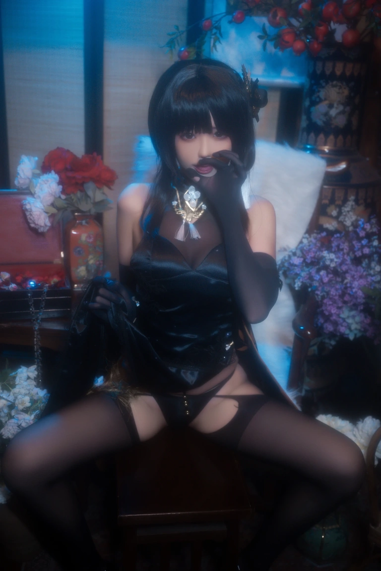 Quan冉有点饿《镇海旗袍》主题写真：44张全套美图