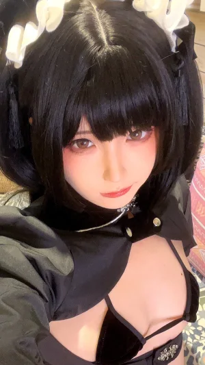 Quan冉有点饿《中华女仆》主题写真：43张全套美图