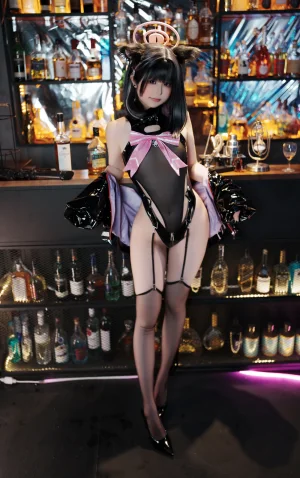 Quan冉有点饿《和纱同人》主题写真：54张全套美图