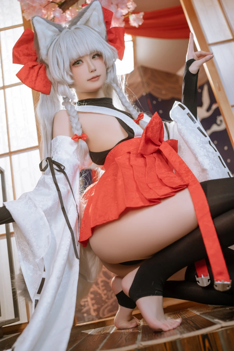 Quan冉有点饿《朝凪》主题写真：87张全套美图