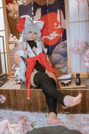 Quan冉有点饿《朝凪》主题写真：87张全套美图