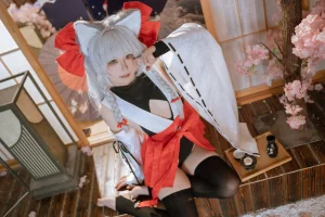 Quan冉有点饿《朝凪》主题写真：87张全套美图
