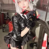 山崎怜Rei《明日方舟 W愚夜密函》主题写真：33张全套美图