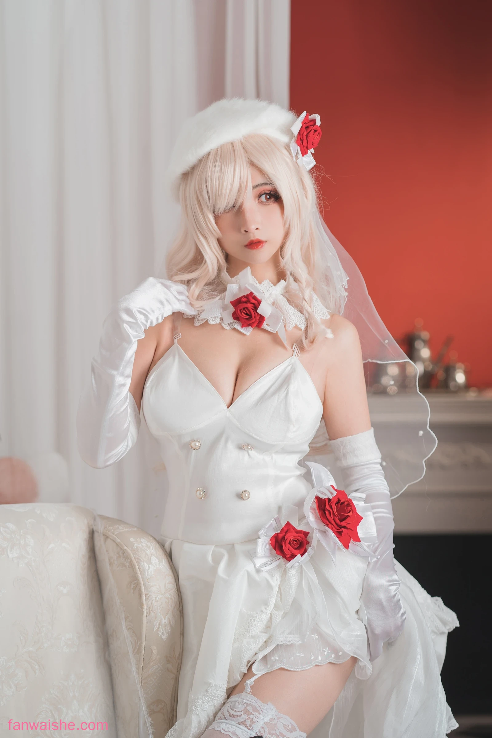 rioko凉凉子 rioko凉凉子 NO.001 - G36c花嫁
