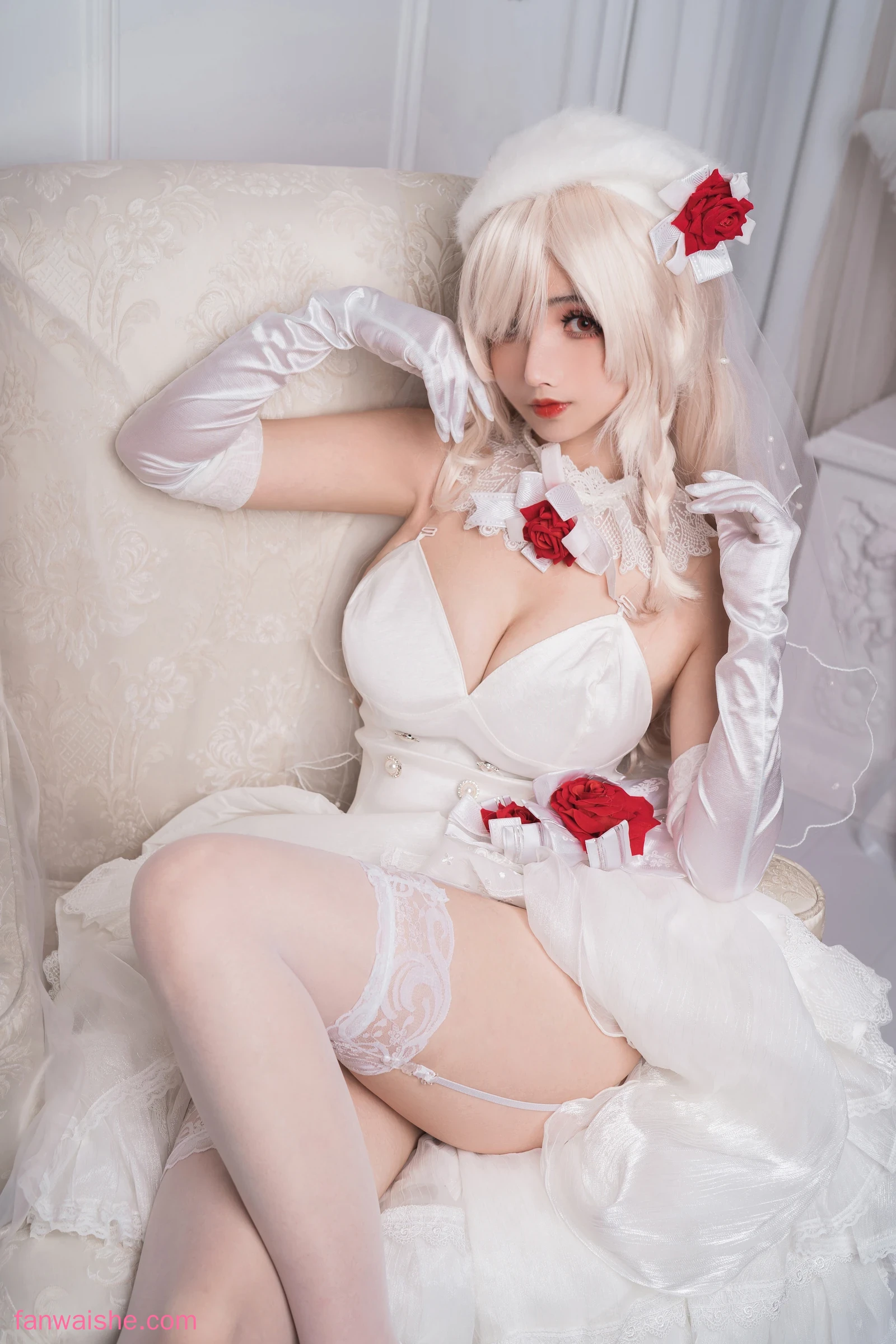 rioko凉凉子 rioko凉凉子 NO.001 - G36c花嫁
