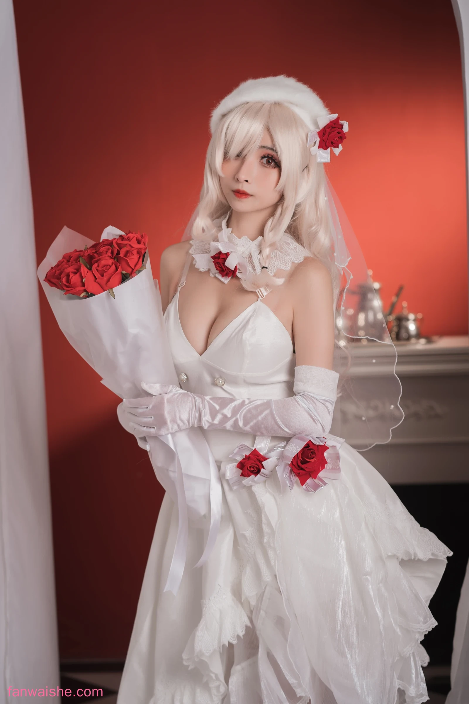 rioko凉凉子 rioko凉凉子 NO.001 - G36c花嫁