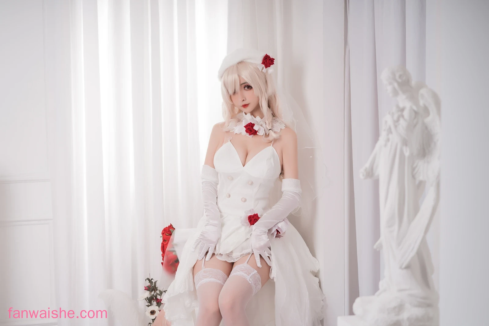 rioko凉凉子 rioko凉凉子 NO.001 - G36c花嫁
