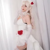 rioko凉凉子《G36c花嫁》主题写真：25张全套美图