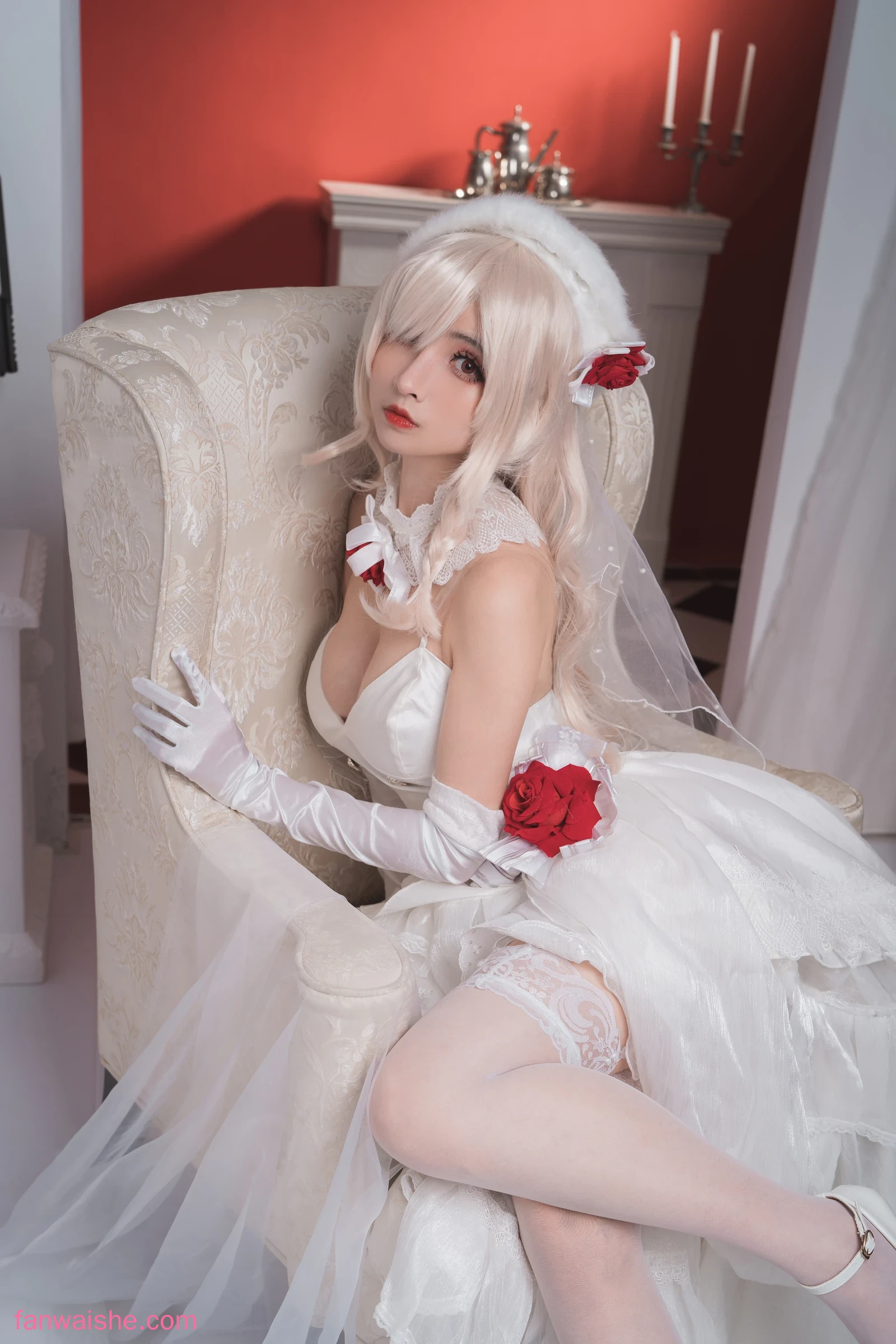 rioko凉凉子 rioko凉凉子 NO.001 - G36c花嫁