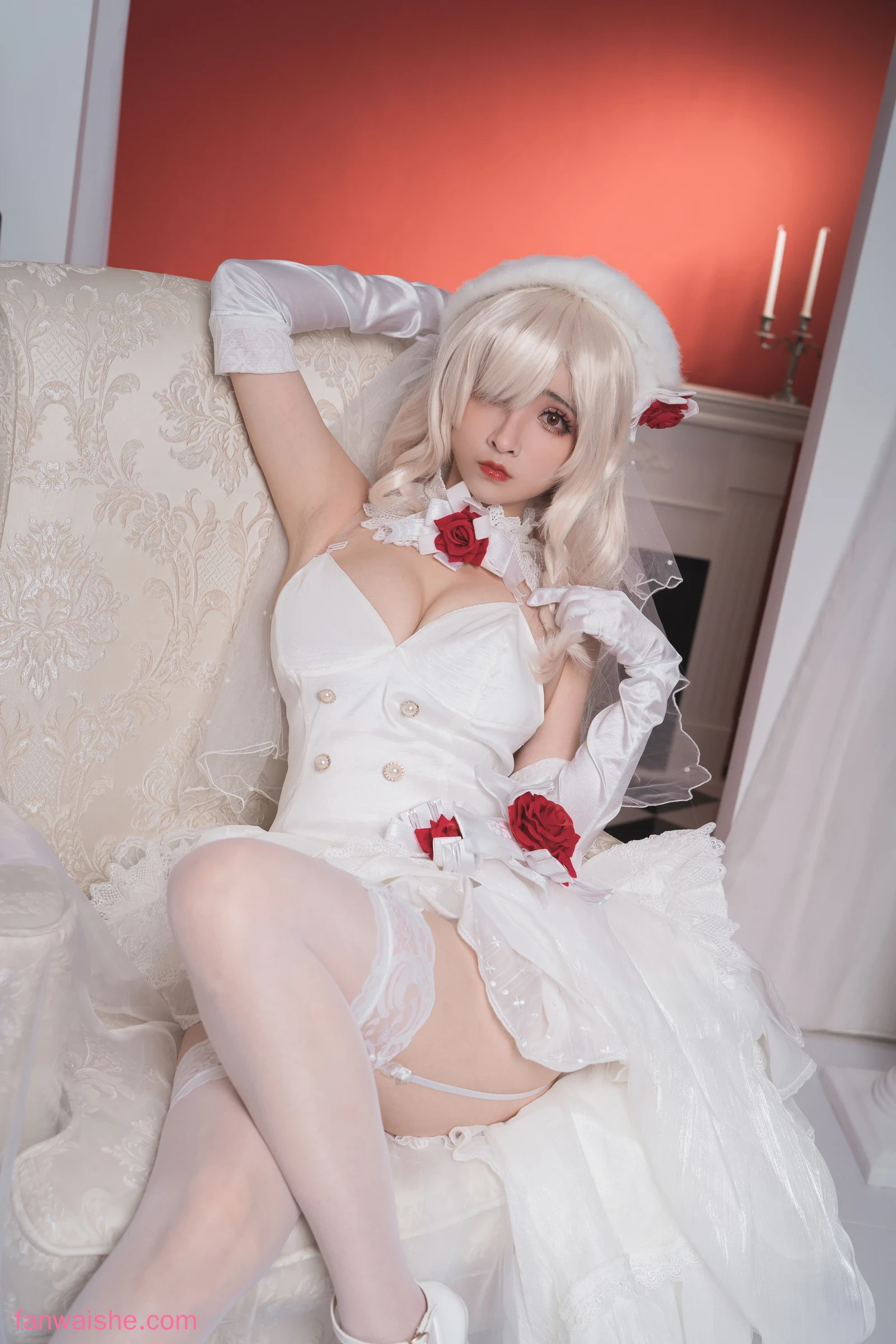 rioko凉凉子 rioko凉凉子 NO.001 - G36c花嫁