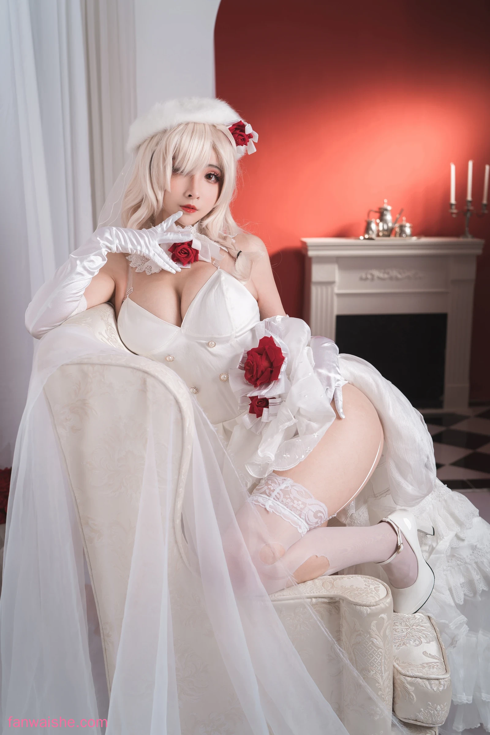 rioko凉凉子 rioko凉凉子 NO.001 - G36c花嫁