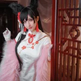 rioko凉凉子《爱宕旗袍》主题写真：20张全套美图