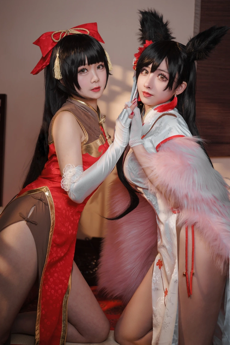 rioko凉凉子《爱宕旗袍》主题写真：20张全套美图