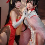 rioko凉凉子《爱宕旗袍》主题写真：20张全套美图