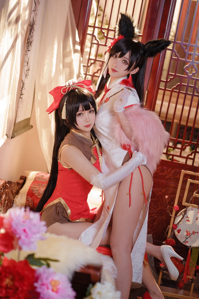 rioko凉凉子《爱宕旗袍》主题写真：20张全套美图