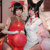 rioko凉凉子《爱宕旗袍》主题写真：20张全套美图