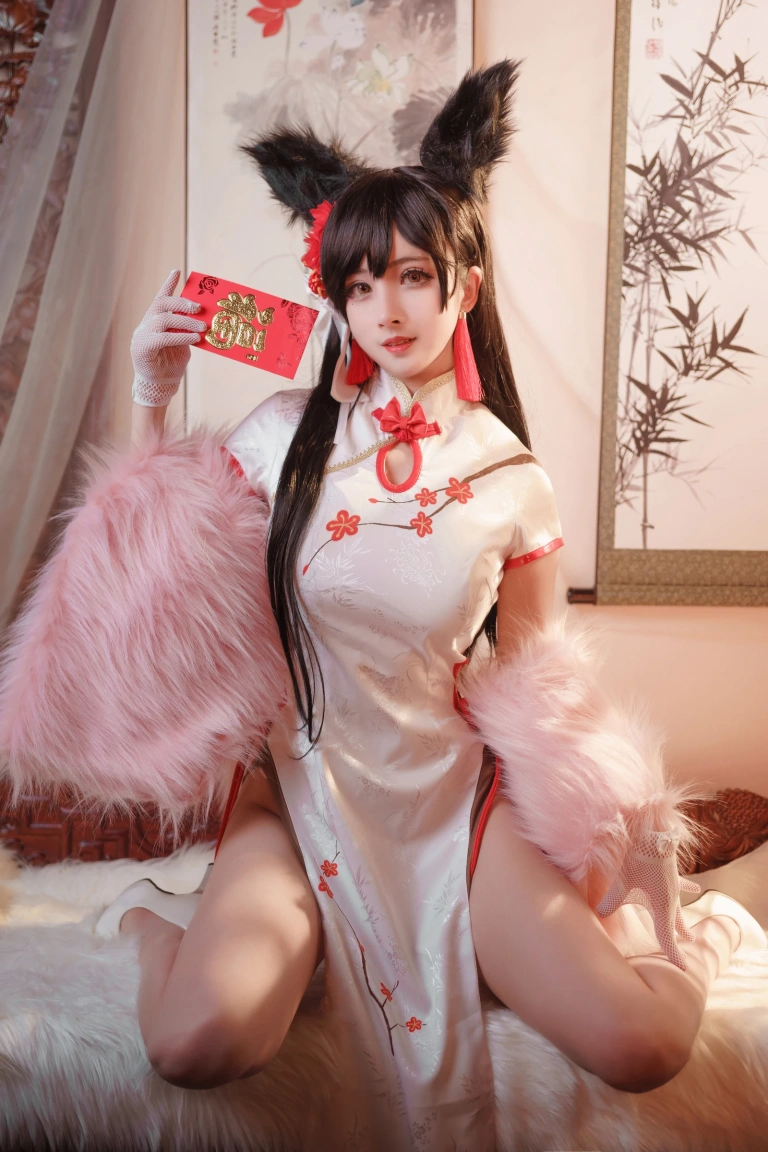rioko凉凉子《爱宕旗袍》主题写真：20张全套美图