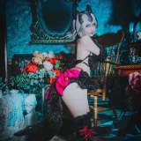 rioko凉凉子《黑贞》主题写真：16张全套美图