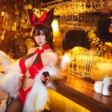rioko凉凉子《兔女郎阿狸》主题写真：14张全套美图