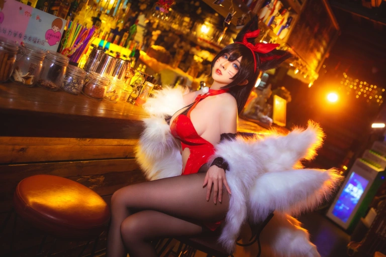 rioko凉凉子《兔女郎阿狸》主题写真：14张全套美图