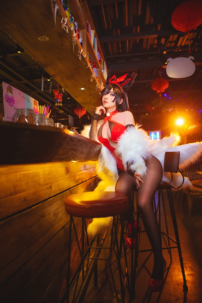 rioko凉凉子《兔女郎阿狸》主题写真：14张全套美图
