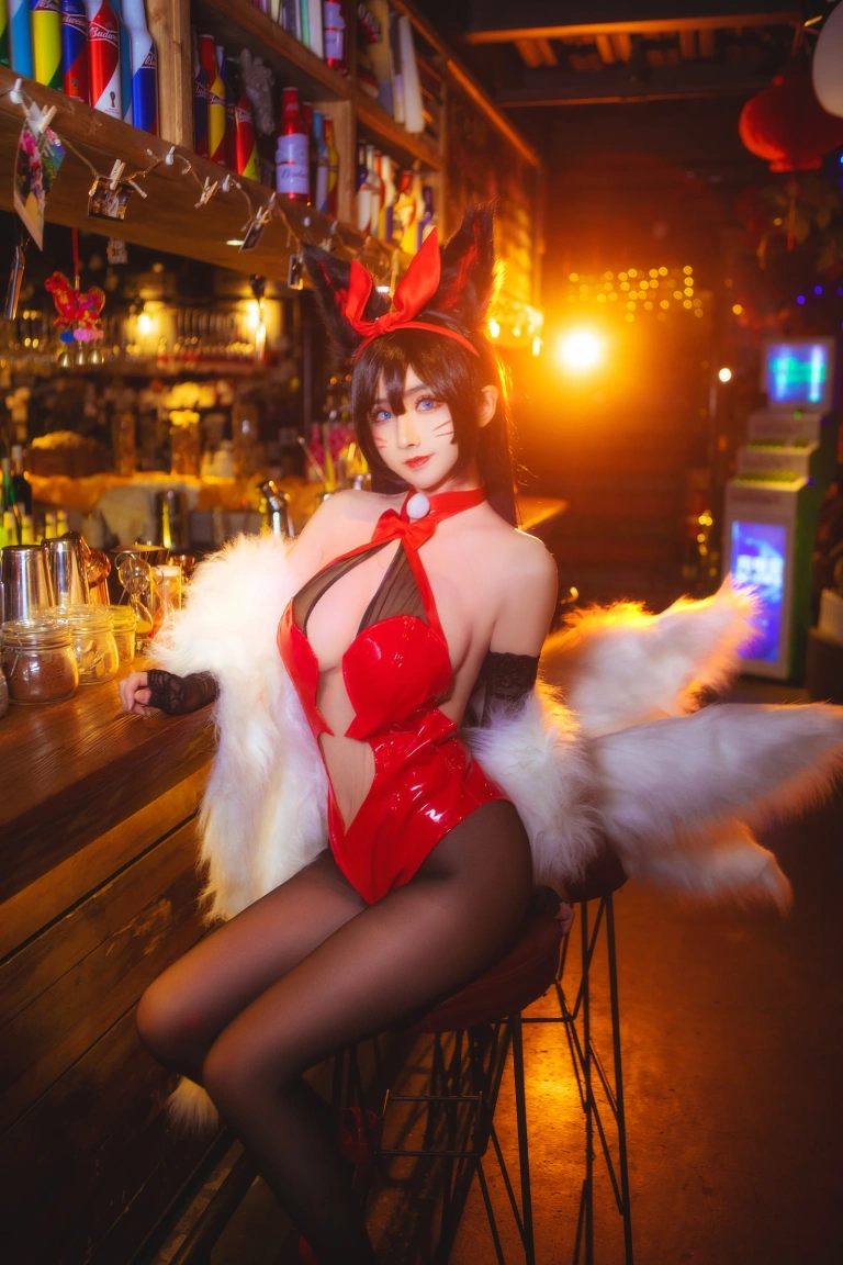 rioko凉凉子《兔女郎阿狸》主题写真：14张全套美图
