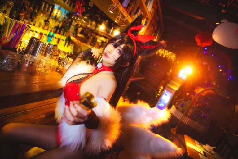 rioko凉凉子《兔女郎阿狸》主题写真：14张全套美图