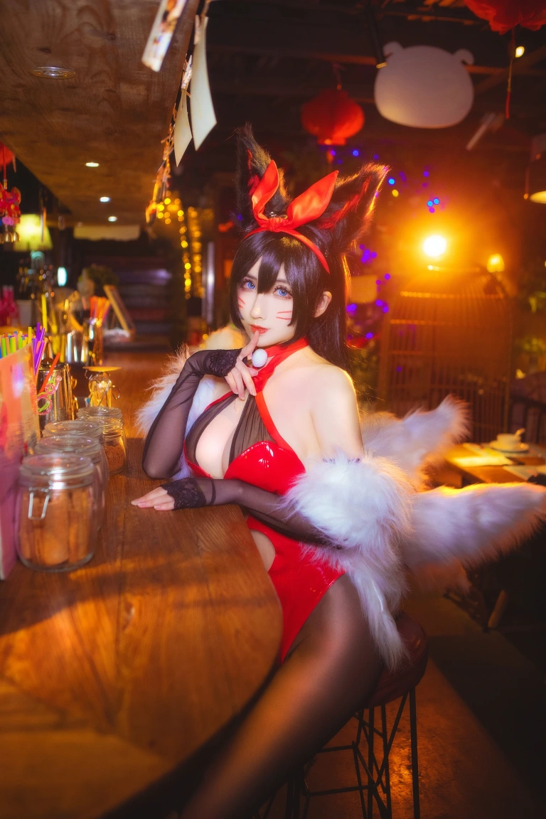 rioko凉凉子《兔女郎阿狸》主题写真：14张全套美图