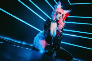 rioko凉凉子《玉藻前》主题写真：20张全套美图