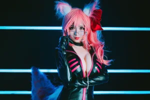 rioko凉凉子《玉藻前》主题写真：20张全套美图