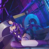 rioko凉凉子《魅魔芽衣》主题写真：22张全套美图
