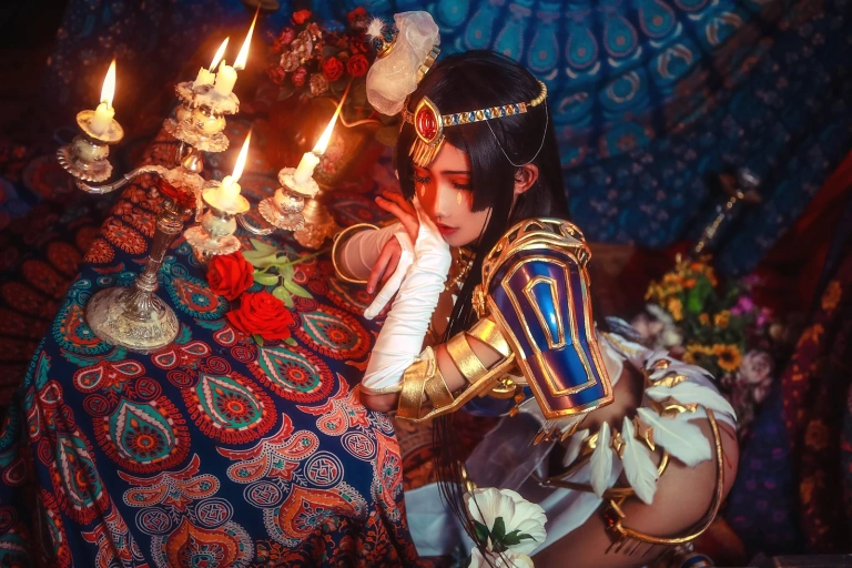 rioko凉凉子《山鲁佐德》主题写真：22张全套美图