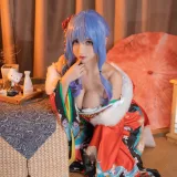 rioko凉凉子《圣路易斯雪下之饮》主题写真：20张全套美图，含2个视频