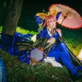 rioko凉凉子《玉藻前满破》主题写真：14张全套美图