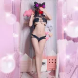 rioko凉凉子《紫式部泳装》主题写真：15张全套美图