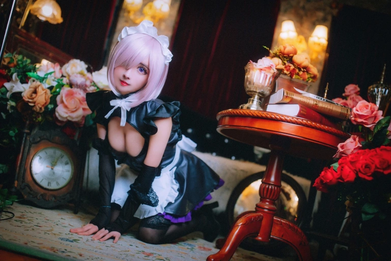 rioko凉凉子《玛修》主题写真：21张全套美图