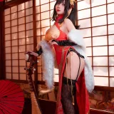 rioko凉凉子《旗袍大凤》主题写真：20张全套美图