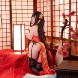 rioko凉凉子《旗袍大凤》主题写真：20张全套美图