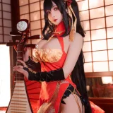 rioko凉凉子《旗袍大凤》主题写真：20张全套美图
