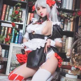 rioko凉凉子《欧根女仆》主题写真：29张全套美图